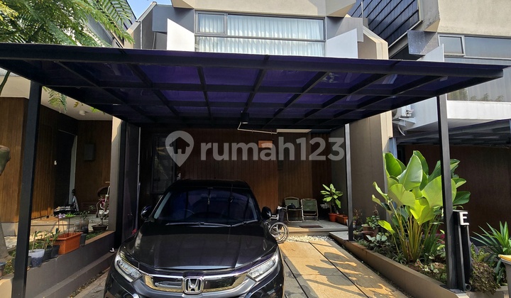 TURUN HARGA Rumah Second Fully Furnished Dalam Townhouse Di Bambu Apus Jakarta Timur  2