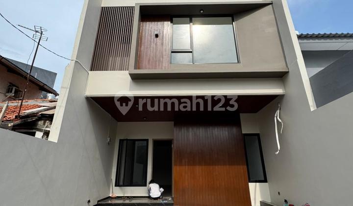 Rumah Baru Mewah Modern Minimalis Dalam Komplek Rawamangun Jakarta Timur