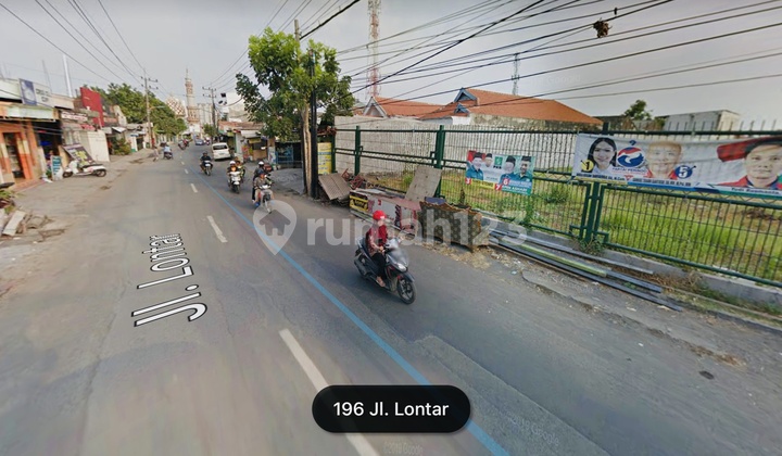 Ready-to-Build Lontar Raya Land Plot, Already Fenced with Perimeter Walls, Highly Strategic Location.