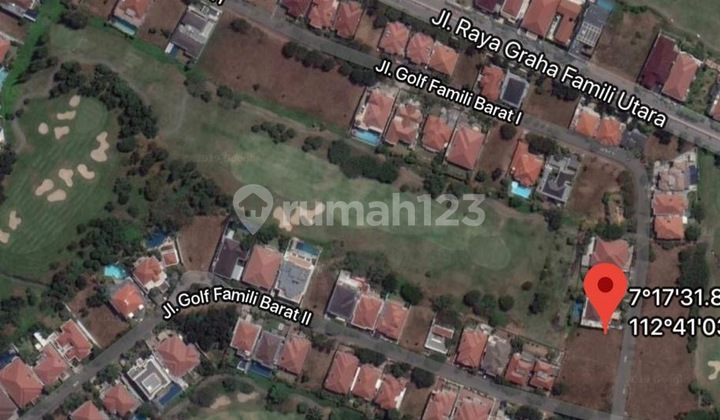 Langka Kavling Golf View Graha Family Bentuk Kotak Best Long Golf View 2