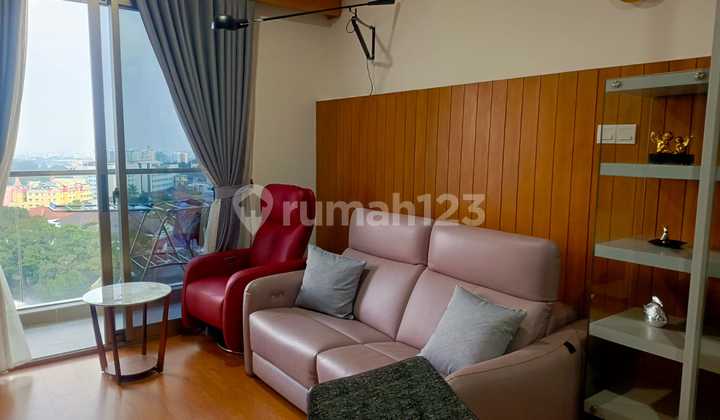 Hegarmanah Residence Apartment For Sale, 2BR Type, 8th Floor, Furnished 2