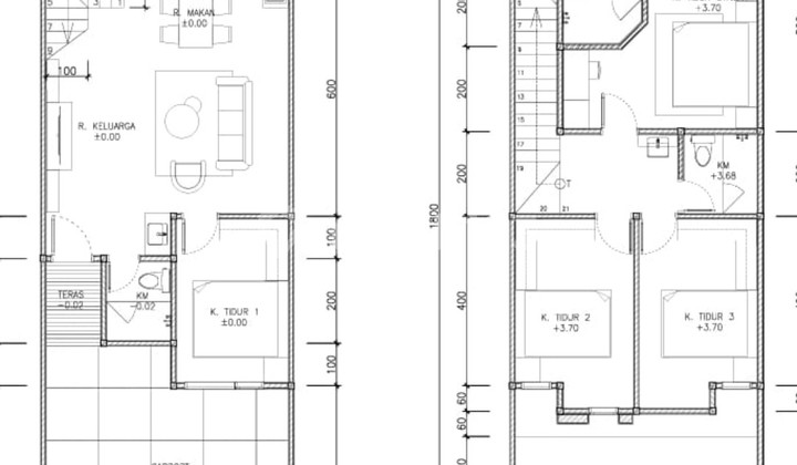 Asih. Rumah Baru Dijual Komplek Batununggal Bandung 2