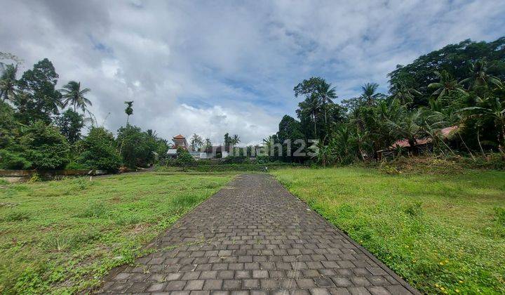 For sale, plot of land with jungle view in a quiet area in Tulikup, Gianyar. 1