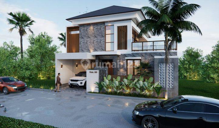 For Sale New 2 Storey Villa With Swimming Pool in Benoa. 1