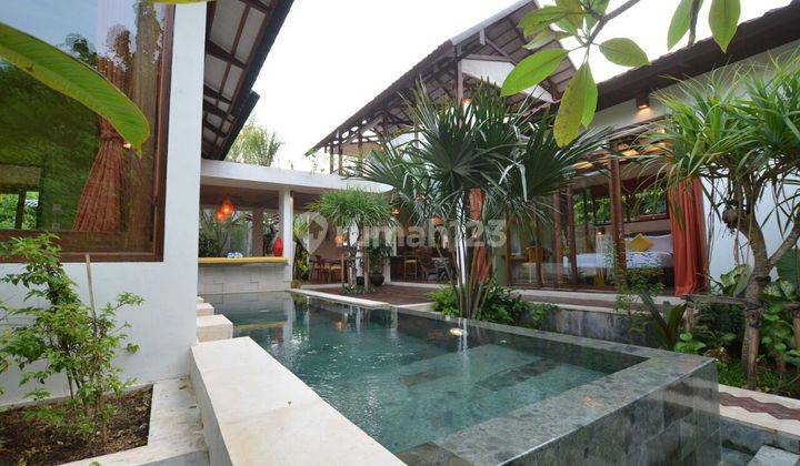 Disewakan Bulanan Dan Tahunan Villa Tropis Suasana Ubud Fully Furnished.  1