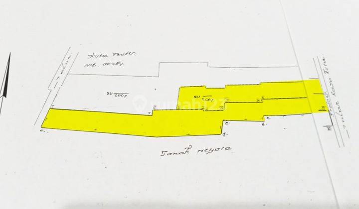 Dijual Tanah di Jalan Utama Jalan Raya Kuta Kuta 2