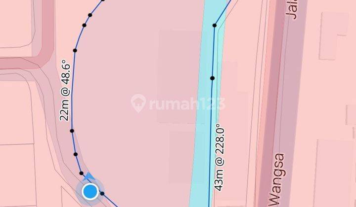 Land for sale 25.8 Are on Jl. Dharmawangsa Kutuh. 2