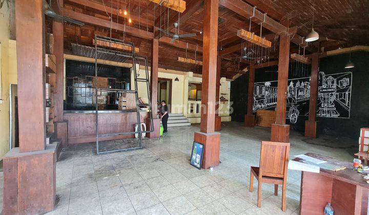 For Sale: Teak Joglo Building, Former Cafe, on Kuruksetra Street, Darmawangsa, Nusa Dua 1