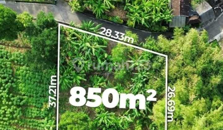 Dijual Tanah 8,5 Are Lokasi dekat Pura Tanah Lot, Beraban, Kediri, Tabanan.