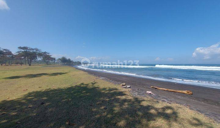 Dijual Tanah Kavling Premium Beach Front Dan View Laut di Pantai Saba, Gianyar. 1