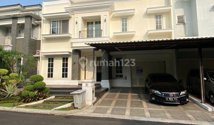 Rumah Mewah Fully Furnished Cluster Premium Summarecon  1