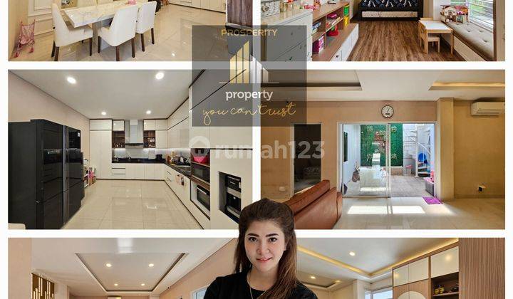 Rumah Cantik Full Renovasi Furnished Lokasi Terdepan Cluster Paramount  1