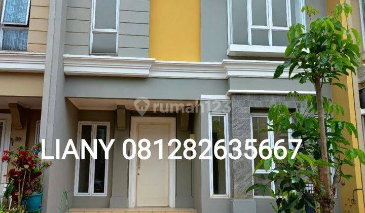 Disewakan rumah di cluster elista village gading Serpong  1