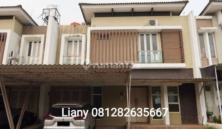 Disewakan rumah cluster San Lorenzo gading Serpong  1