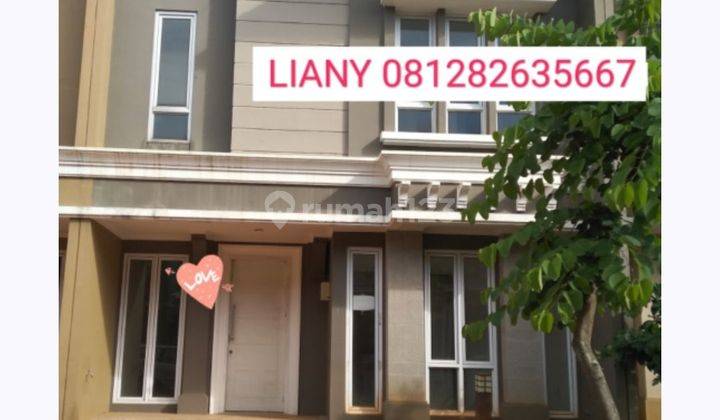 Disewakan rumah cluster Elista village gading Serpong  1