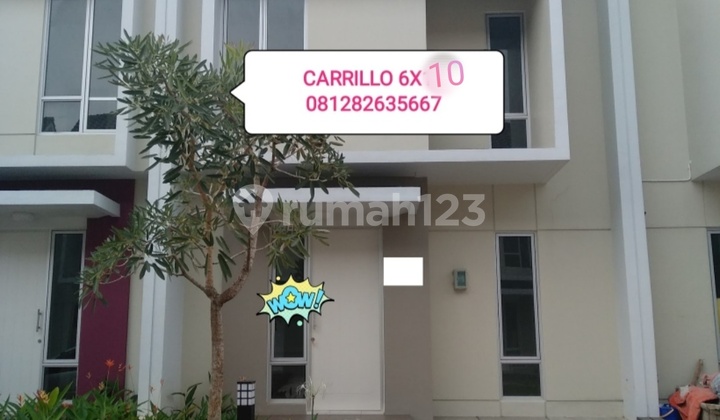 Termurah Rumah Cluster Carrillo Residence Gading Serpong Termurah Rumah Cluster Carrillo Residence Gading Serpong