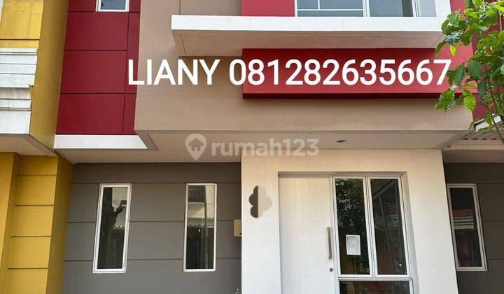 Disewakan rumah cluster Malibu village gading Serpong  1