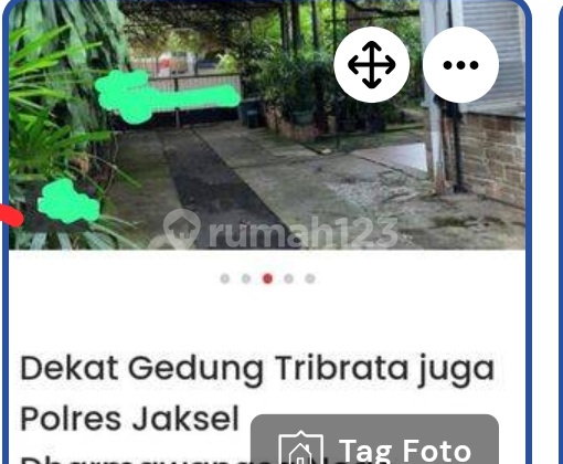 Behind South Jakarta Police Headquarters Near Tribrata Building Strategic 2