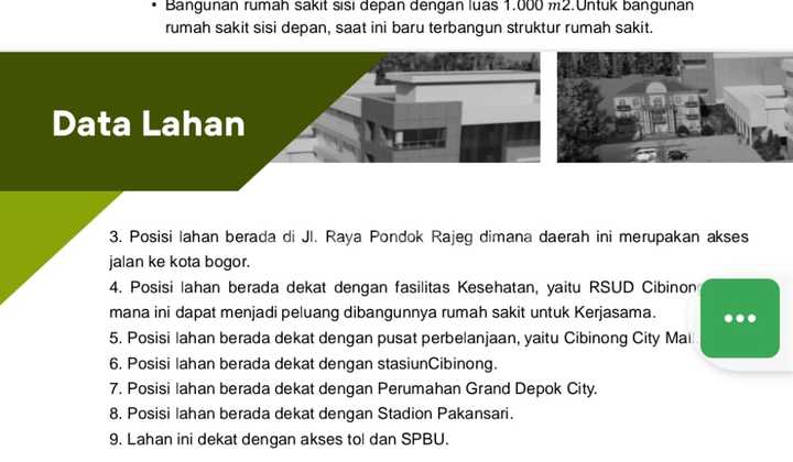 Zahirah Pondok Rajeg Cibinong Hospital Zahirah Pondok Rajeg Cibinong Hospital