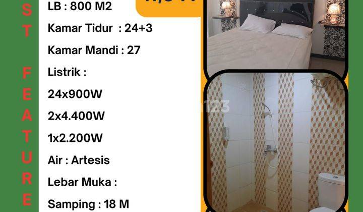 Kost Tengah Kota 3 lantai 27 Kamar Dekat Perkantoran 2