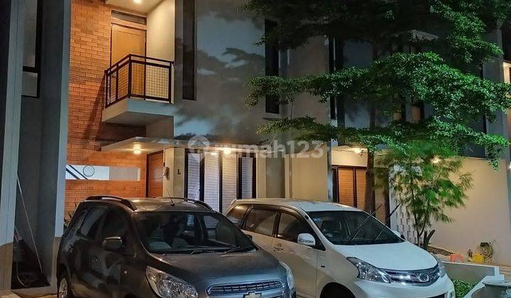 Hunian dua lantai townhouse calantha cinere depok 1