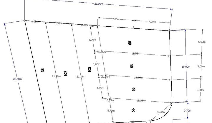 Land Plot for Sale, Area 60-103m, Comfortable and Strategic Location