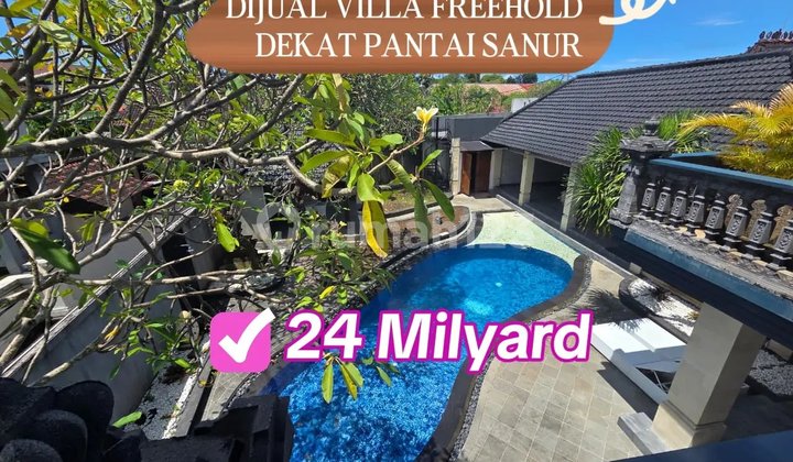 Dijual. Villa. Mewah.sanur