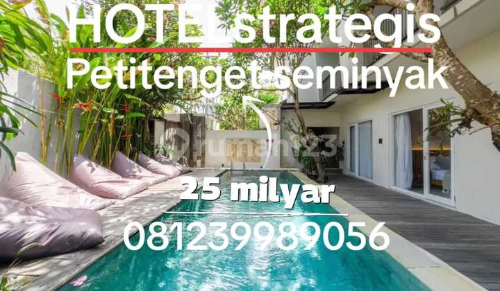 Dijual Hotel Seminyak
