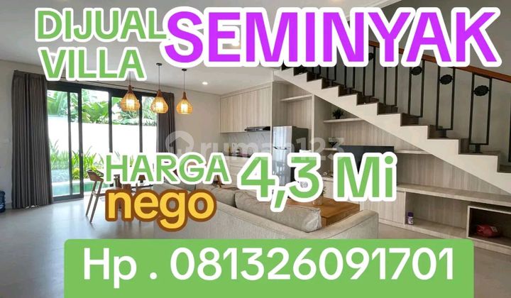 For Sale Seminyak Villa