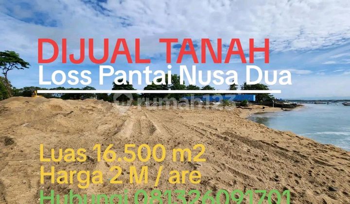 Dijual Tanah Loss Pantai Jalan Pratama