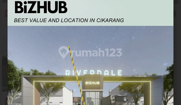 Dijual Gudang di Cikarang Barat.