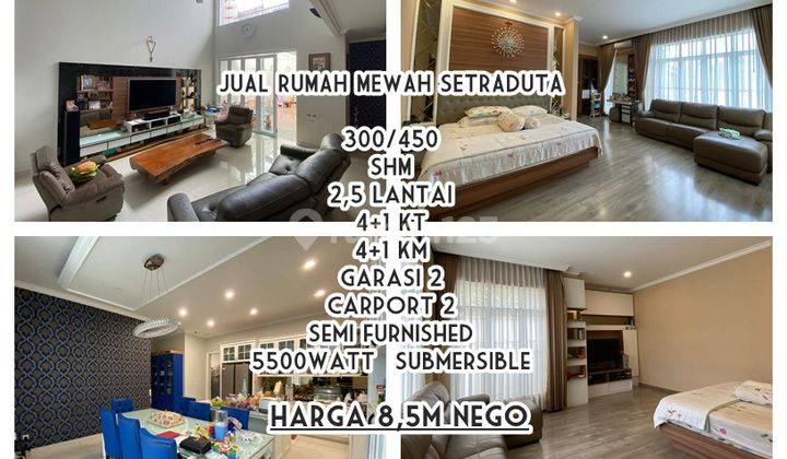 Jual Rumah Mewah Terawat Setraduta Bandung 1