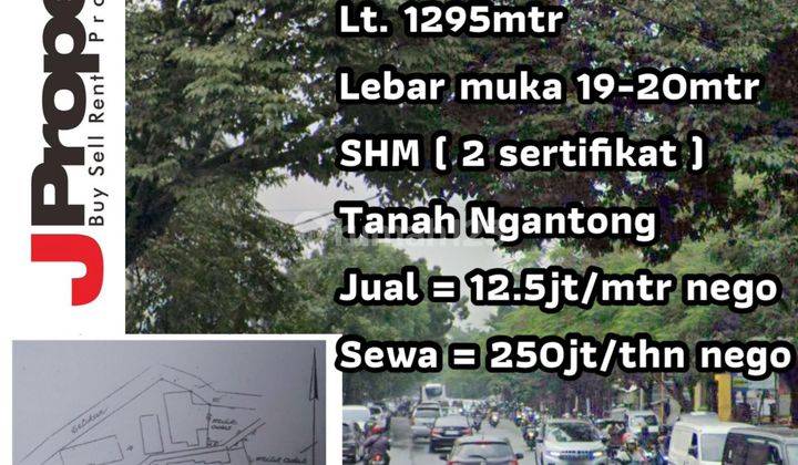 Jual Tanah Strategis Untuk Usaha Moch Toha Mainroad 2