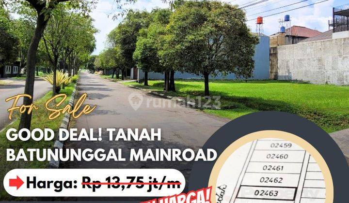 Jual Kavling / Tanah Batununggal Mainroad  1