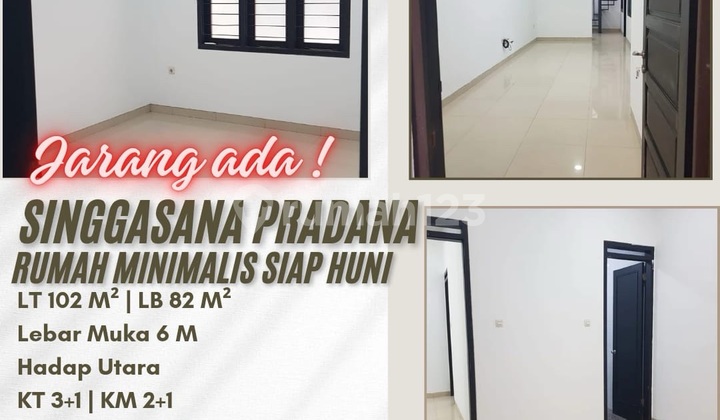 Jual Rumah Singgasana- Jarang Ada - Lebar Muka 6mtr 1