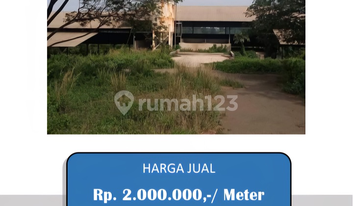 Gudang Hitung Tanah Di Parung Panjang Bogor Luas 21000 M2