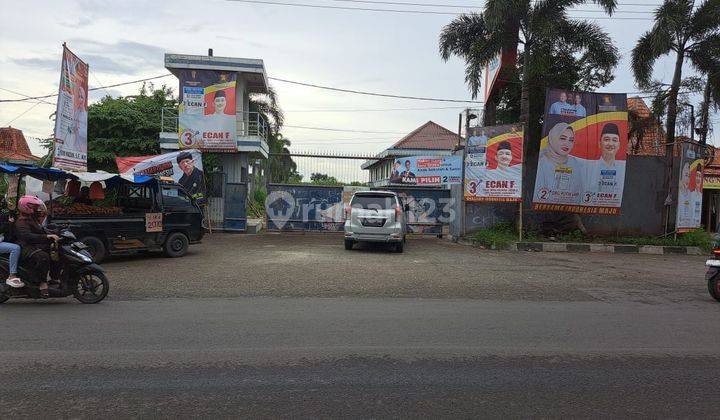 tanah jalan raya rengas dengklok karawang bonus bangunan gudang 1