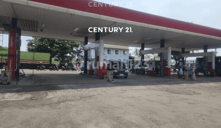 Tanah Spbu Plus Bangunan di Jonggol Cileungsi Luas 2040 M2