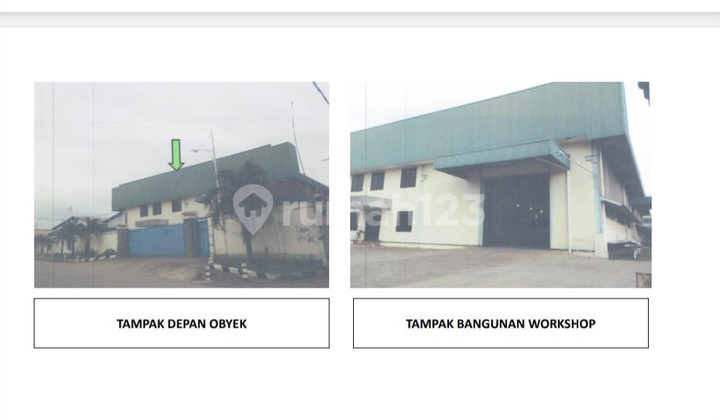 Gudang Cikarang Selatan Dekat Kawasan Industri Delta Silicon