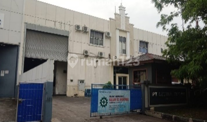 Gudang Di Kawasan Industri Jababeka Cikarang Luas 1496 M2