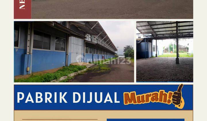 Lelang Pabrik Gudang Murah Di Sukaraja Bogor Luas 19795 M2 1