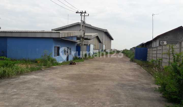 Gudang Luas 16000m Di Citarik Cikarang Timur Akses Container