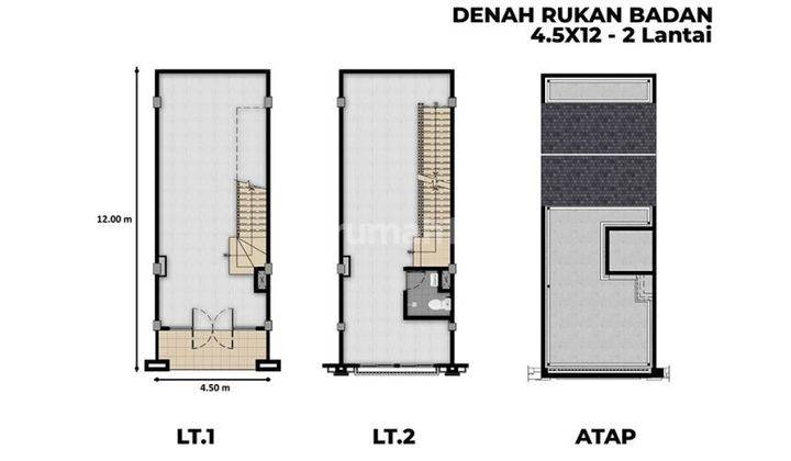 Ruko Milenial Pik2 Uk 4,5x12 Hrg 4m Pik Pantai Indah Kapuk Pik2 2