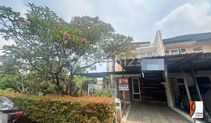 RUMAH 2 LANTAI SAMPING TAMAN HARGA NEGO KOTA WISATA CIBUBUR