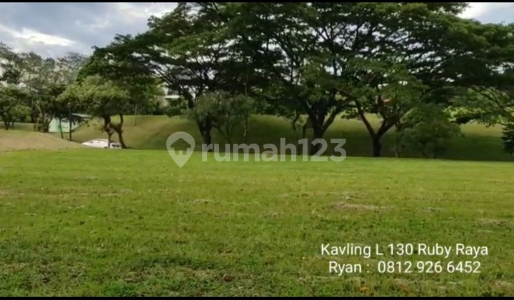 Kavling Tanah View Golf Dan Gunung Lokasi Spektakuler di Rancamaya Golf Estate Bogor  3