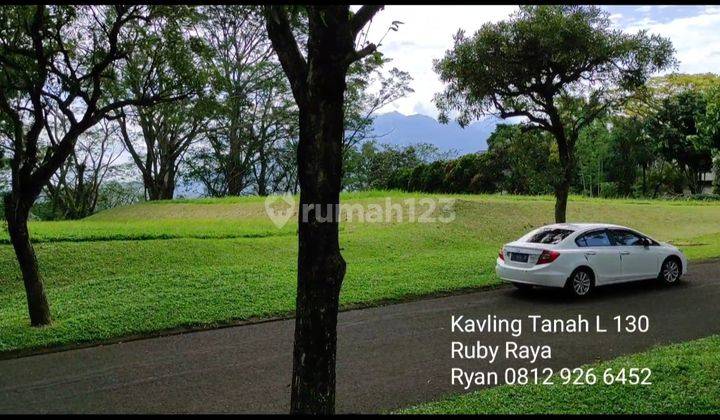 Kavling Tanah View Golf Dan Gunung Lokasi Spektakuler di Rancamaya Golf Estate Bogor  6