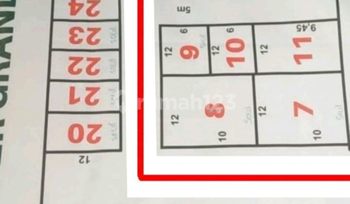 Tanah Kavling Dekat Pusat Kuliner di Bintara