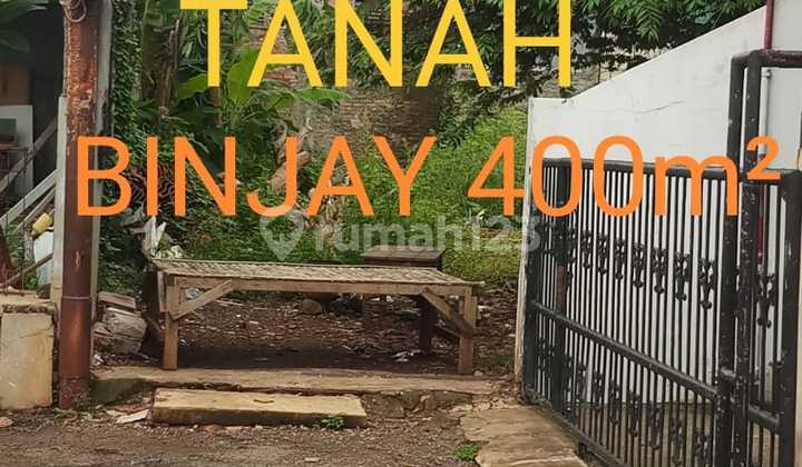 Tanah Kavling 400M² Sertifikat di Bintara Jaya