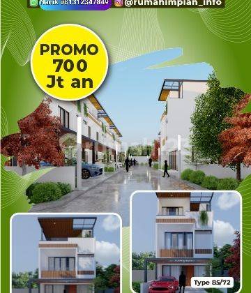 Last Unit Rumah 2 Lantai 595jt Cash Keras Free Desain Sariwangi Dkt Polban Pemkot Cimahi 2