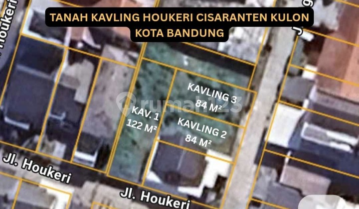 Tanah Komplek Cisarantenarcamanik Kota Bandung